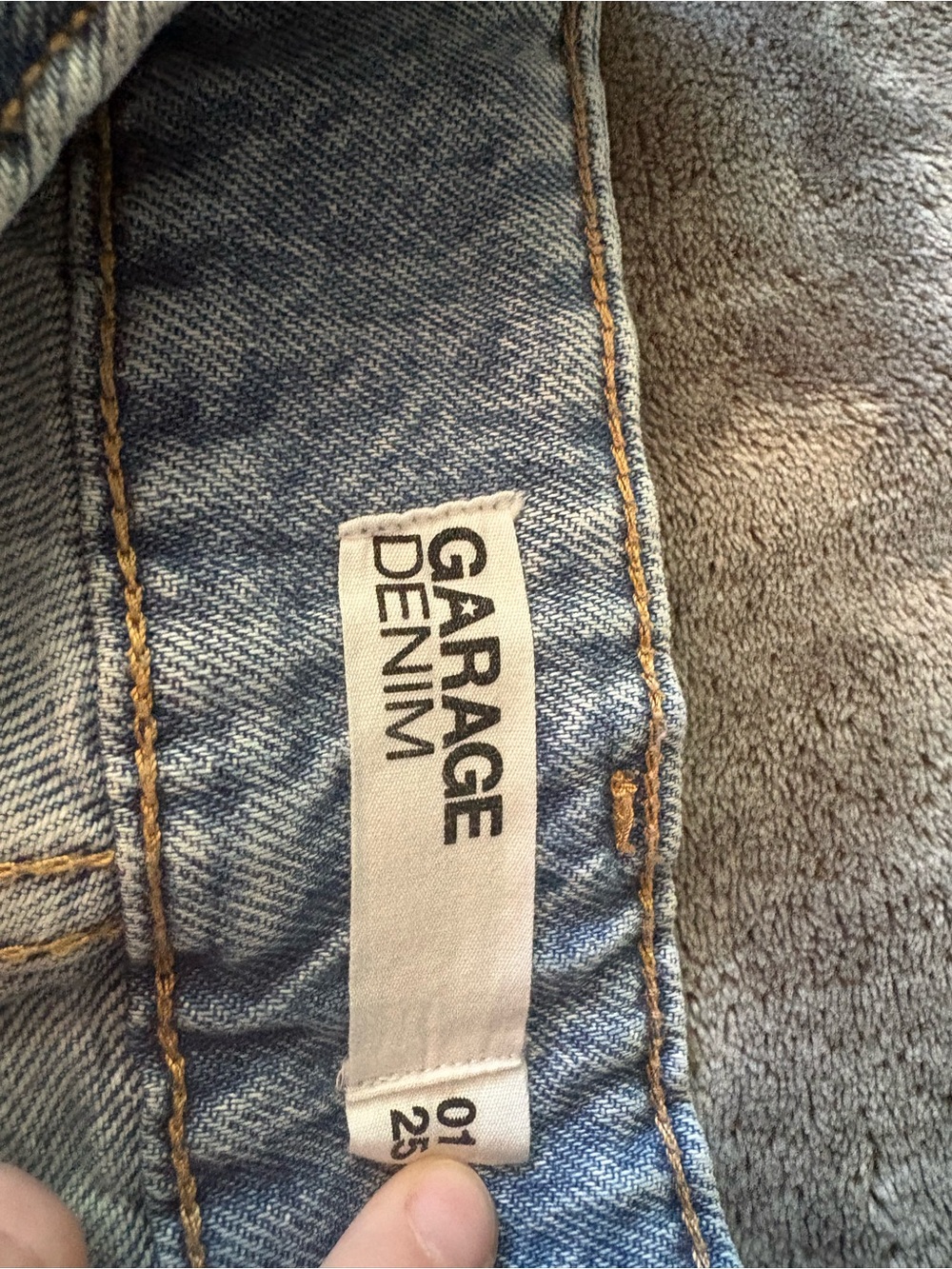 Garage Light Blue Wide-Leg Cargo Jeans - Picture 4 of 5
